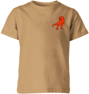 Jurassic Park Kana Rex Kids' T-Shirt - Tan - 98/104 (3-4 jaar) Lichtbruin - XS