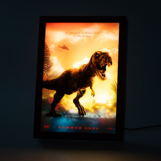 Jurassic Park LED Framed Print