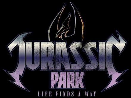 Jurassic Park Life Finds A Way Men's T-Shirt - Zwart - L