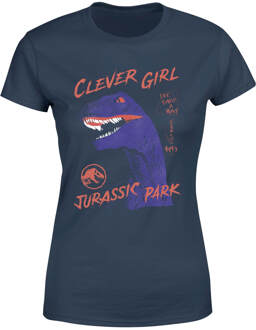 Jurassic Park Life Finds A Way Raptor Women's T-Shirt - Blauw - L