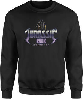 Jurassic Park Life Finds A Way Sweatshirt - Zwart - S