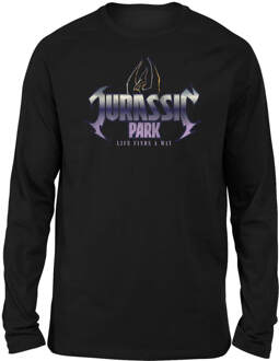 Jurassic Park Life Finds A Way Unisex Long Sleeved T-Shirt - Zwart - S