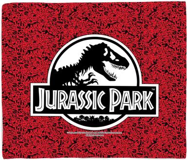 Jurassic Park Logo Fleece Blanket - M