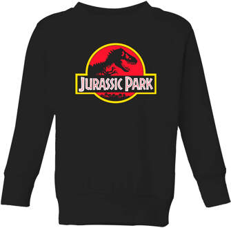 Jurassic Park Logo Kids' Sweatshirt - Black - 110/116 (5-6 jaar) Zwart