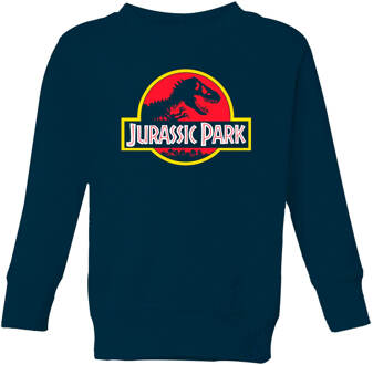 Jurassic Park Logo Kids' Sweatshirt - Navy - 110/116 (5-6 jaar) - Navy blauw