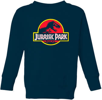 Jurassic Park Logo Kids' Sweatshirt - Navy - 98/104 (3-4 jaar) - XS
