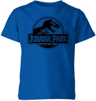 Jurassic Park Logo Kids' T-Shirt - Blue - 146/152 (11-12 jaar) Blauw - XL