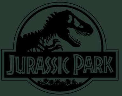 Jurassic Park Logo Men's T-Shirt - Green - M Groen