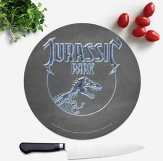 Jurassic Park Logo Round Chopping Board
