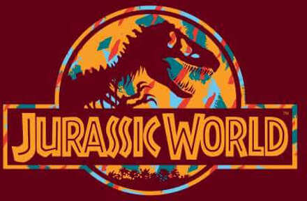 Jurassic Park Logo Tropical Hoodie - Burgundy - XXL Meerdere kleuren