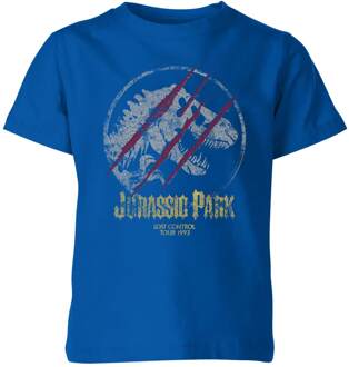 Jurassic Park Lost Control Kids' T-Shirt - Blue - 146/152 (11-12 jaar) Blauw - XL