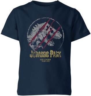 Jurassic Park Lost Control Kids' T-Shirt - Navy - 146/152 (11-12 jaar) - XL