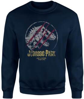 Jurassic Park Lost Control Sweatshirt - Navy - XL Blauw