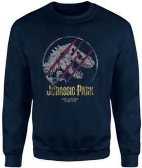 Jurassic Park Lost Control Sweatshirt - Navy - XXL - Navy blauw