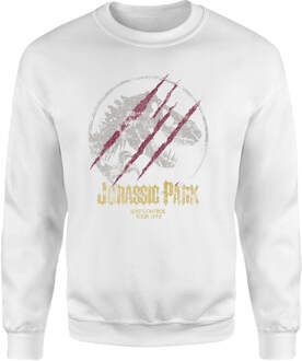 Jurassic Park Lost Control Sweatshirt - White - XXL Wit