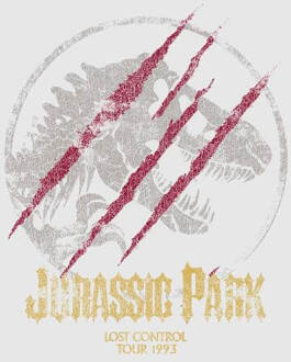 Jurassic Park Lost Control Women's T-Shirt - Grey - 3XL - Grey