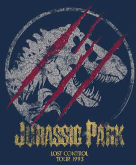Jurassic Park Lost Control Women's T-Shirt - Navy - L - Navy blauw
