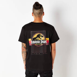 Jurassic Park Men's T-Shirt - Zwart - XL - Zwart