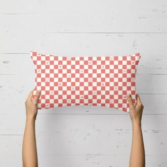 Jurassic Park Mr DNA Checker Board Rectangular Cushion - 30x50cm - Soft Touch