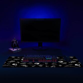 Jurassic Park Outline Dinosaurs Gaming Mouse Mat - Medium