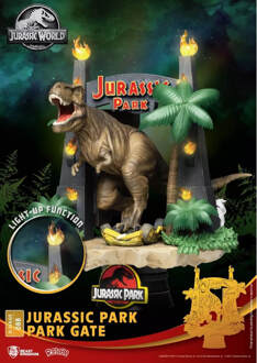 Jurassic Park: Park Gate PVC Diorama