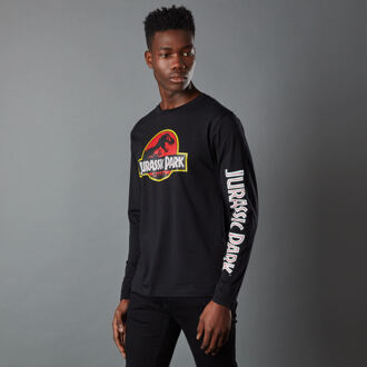 Jurassic Park Primal Classic Logo Unisex Long Sleeved T-Shirt - Zwart - L