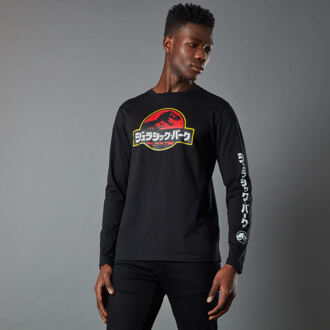 Jurassic Park Primal Kanji Unisex Long Sleeved T-Shirt - Zwart - XL - Zwart