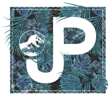 Jurassic Park Primal Raptor Floral t-shirt - White - S Wit