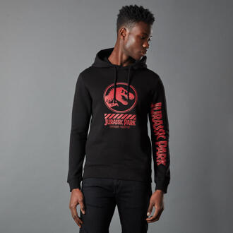 Jurassic Park Primal Warning Unisex Hoodie - Zwart - L