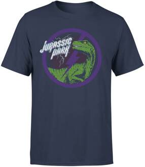 Jurassic Park Raptor Bolt Men's T-Shirt - Blauw - L