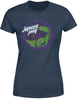Jurassic Park Raptor Bolt Women's T-Shirt - Blauw - XXL