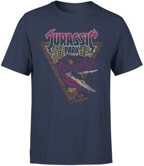 Jurassic Park Raptor Men's T-Shirt - Blauw - L