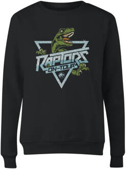 Jurassic Park Raptors On Tour Stroke Women's Sweatshirt - Zwart - XL