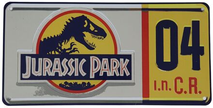 Jurassic Park Replica 1/1 Dennis Nedry License Plate