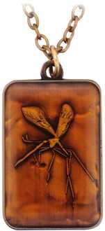 Jurassic Park Replika Necklace with amber pendant Limited Edtiton