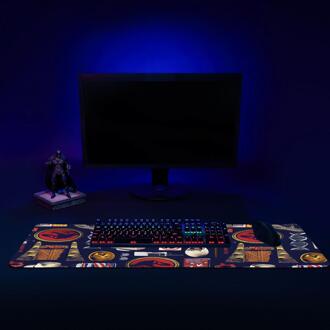 Jurassic Park Retro Icons Gaming Mouse Mat - Large