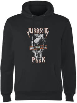 Jurassic Park Rex Punk Hoodie - Zwart - L