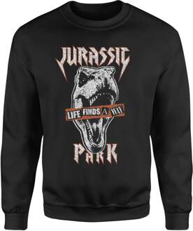 Jurassic Park Rex Punk Sweatshirt - Zwart - L
