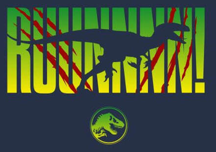 Jurassic Park Run! Women's T-Shirt - Navy - M Blauw