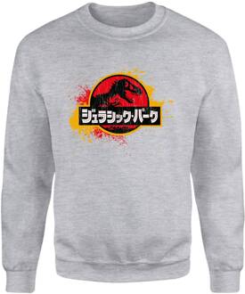 Jurassic Park Sweatshirt - Grey - S Grijs