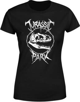 Jurassic Park T-Rex Bones Women's T-Shirt - Zwart - L