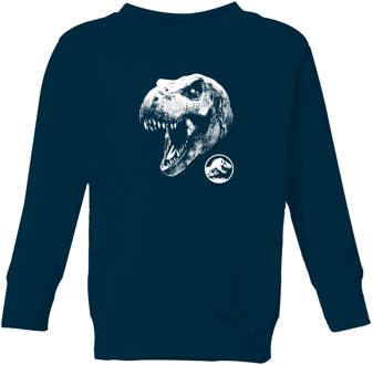 Jurassic Park T Rex Kids' Sweatshirt - Navy - 110/116 (5-6 jaar)
