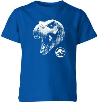 Jurassic Park T Rex Kids' T-Shirt - Blue - 110/116 (5-6 jaar) - Blue - S