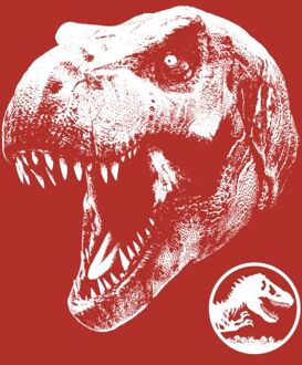 Jurassic Park T Rex Men's T-Shirt - Red - L Rood