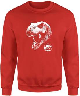 Jurassic Park T Rex Sweatshirt - Red - XXL Rood