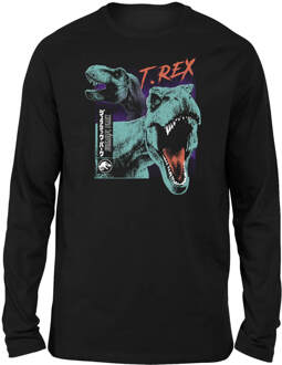 Jurassic Park T-REXES Unisex Long Sleeved T-Shirt - Zwart - L