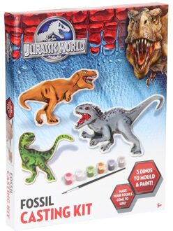 Jurassic World gips gieten dino's