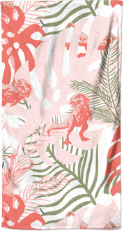 Jurassic World Tropical T Rex Beach Towel