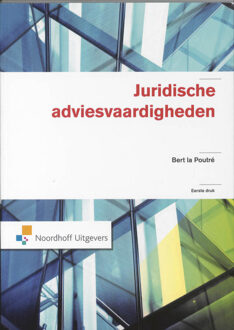 Juridische adviesvaardigheden - Boek Poutre (9001541267)