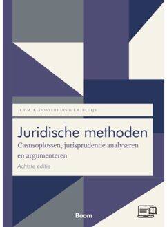 Juridische Methoden - Boom Juridische Studieboeken - H. Kloosterhuis